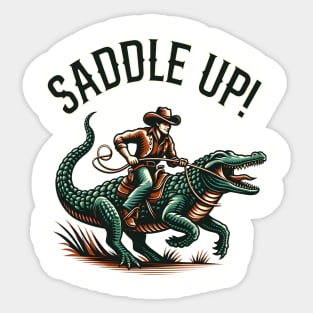 Saddle Up! Sticker